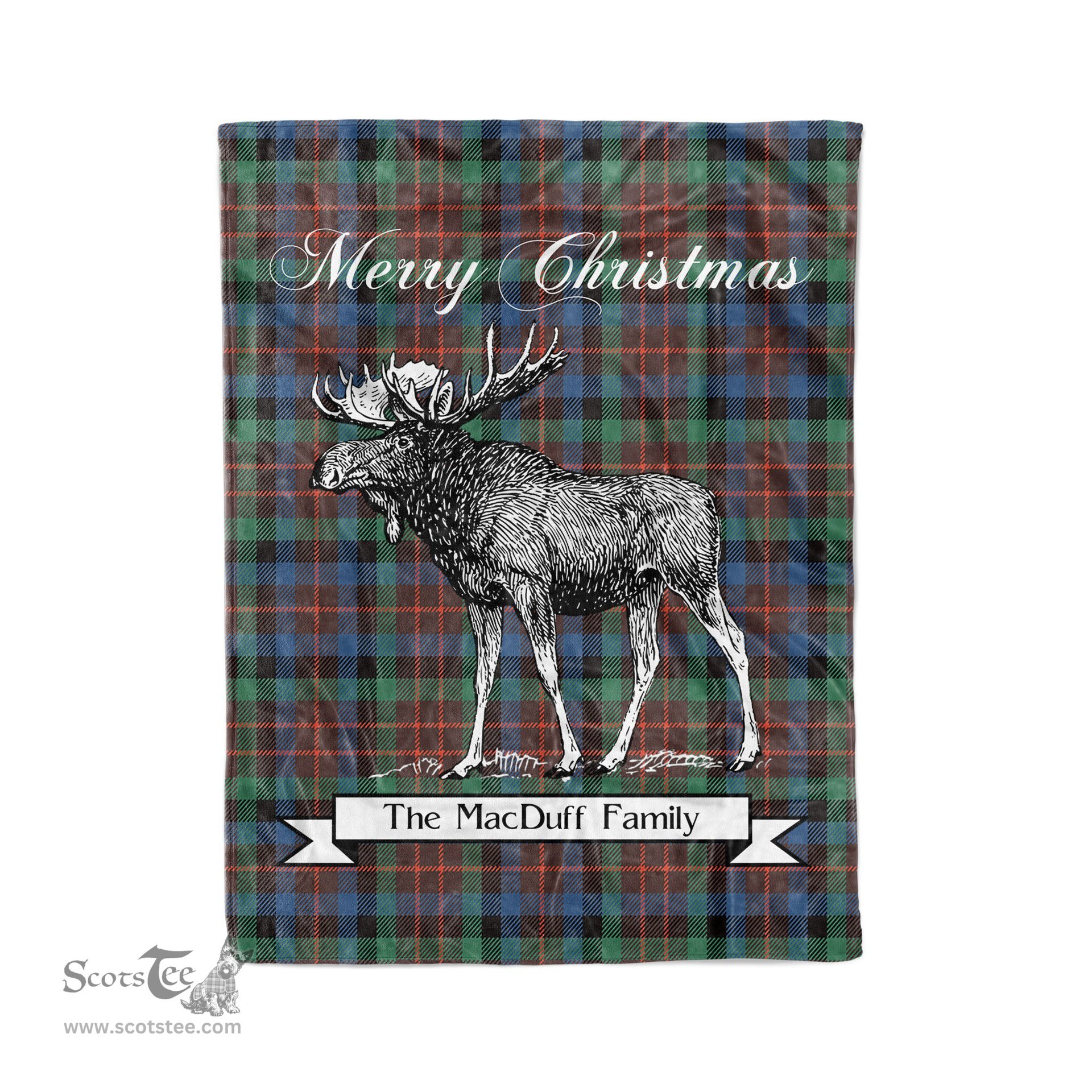 Tartan Blanket With Moose Clan MacDuff Hunting Ancient Plaid Blanket Tartan Plaid Fleece Blanket, Christmas Blanket, tartan blanket, plaid blanket, red plaid blanket, buffalo plaid blanket, green plaid blanket, plaid fleece blanket, blue plaid blanket, red tartan blanket, tartan plaid blanket, black and white plaid blanket, christmas plaid blanket, orange plaid blanket, tartan plaid throw blanket, pink plaid blanket, brown plaid blanket, buffalo check blanket