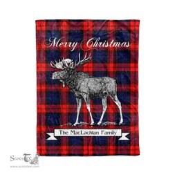 Tartan Blanket With Moose Clan MacLachlan Plaid Blanket Tartan Plaid Fleece Blanket, Christmas Blanket, tartan blanket, plaid blanket, red plaid blanket, buffalo plaid blanket, green plaid blanket, plaid fleece blanket, blue plaid blanket, red tartan blanket, tartan plaid blanket, black and white plaid blanket, christmas plaid blanket, orange plaid blanket, tartan plaid throw blanket, pink plaid blanket, brown plaid blanket, buffalo check blanket