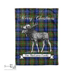 Tartan Blanket With Moose Clan MacLaren Plaid Blanket Tartan Plaid Fleece Blanket, Christmas Blanket, tartan blanket, plaid blanket, red plaid blanket, buffalo plaid blanket, green plaid blanket, plaid fleece blanket, blue plaid blanket, red tartan blanket, tartan plaid blanket, black and white plaid blanket, christmas plaid blanket, orange plaid blanket, tartan plaid throw blanket, pink plaid blanket, brown plaid blanket, buffalo check blanket