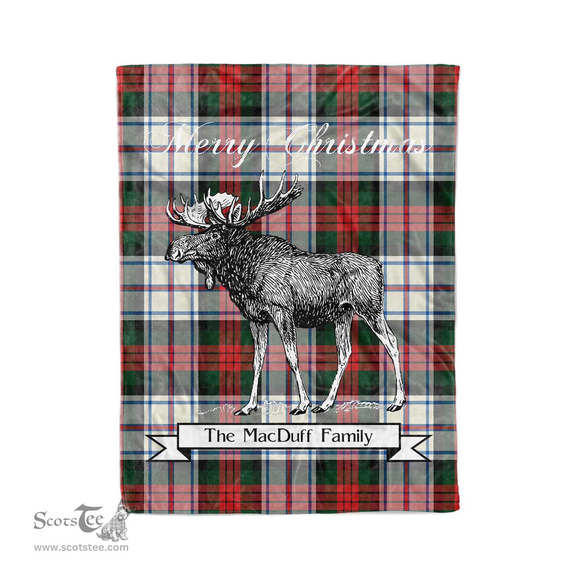 Tartan Blanket With Moose Clan MacDuff Dress Modern Plaid Blanket Tartan Plaid Fleece Blanket, Christmas Blanket, tartan blanket, plaid blanket, red plaid blanket, buffalo plaid blanket, green plaid blanket, plaid fleece blanket, blue plaid blanket, red tartan blanket, tartan plaid blanket, black and white plaid blanket, christmas plaid blanket, orange plaid blanket, tartan plaid throw blanket, pink plaid blanket, brown plaid blanket, buffalo check blanket