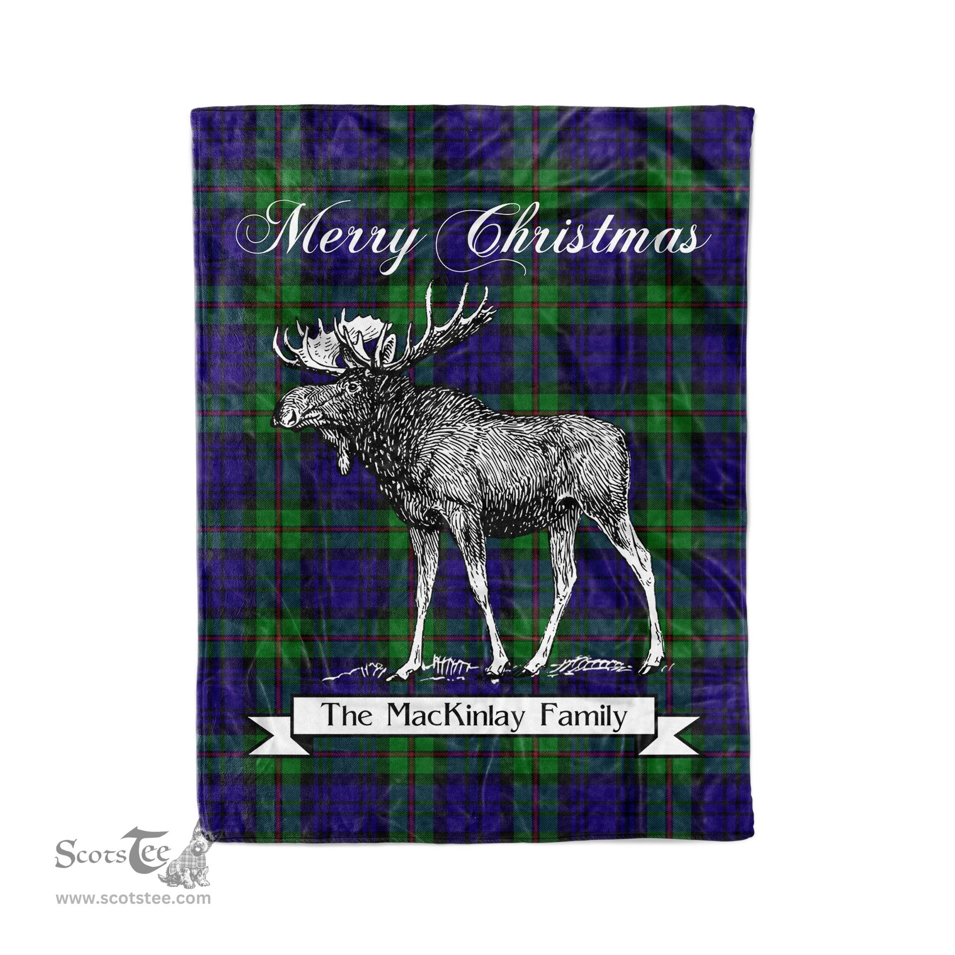 Tartan Blanket With Moose Clan MacKinlay Modern Plaid Blanket Tartan Plaid Fleece Blanket, Christmas Blanket, tartan blanket, plaid blanket, red plaid blanket, buffalo plaid blanket, green plaid blanket, plaid fleece blanket, blue plaid blanket, red tartan blanket, tartan plaid blanket, black and white plaid blanket, christmas plaid blanket, orange plaid blanket, tartan plaid throw blanket, pink plaid blanket, brown plaid blanket, buffalo check blanket
