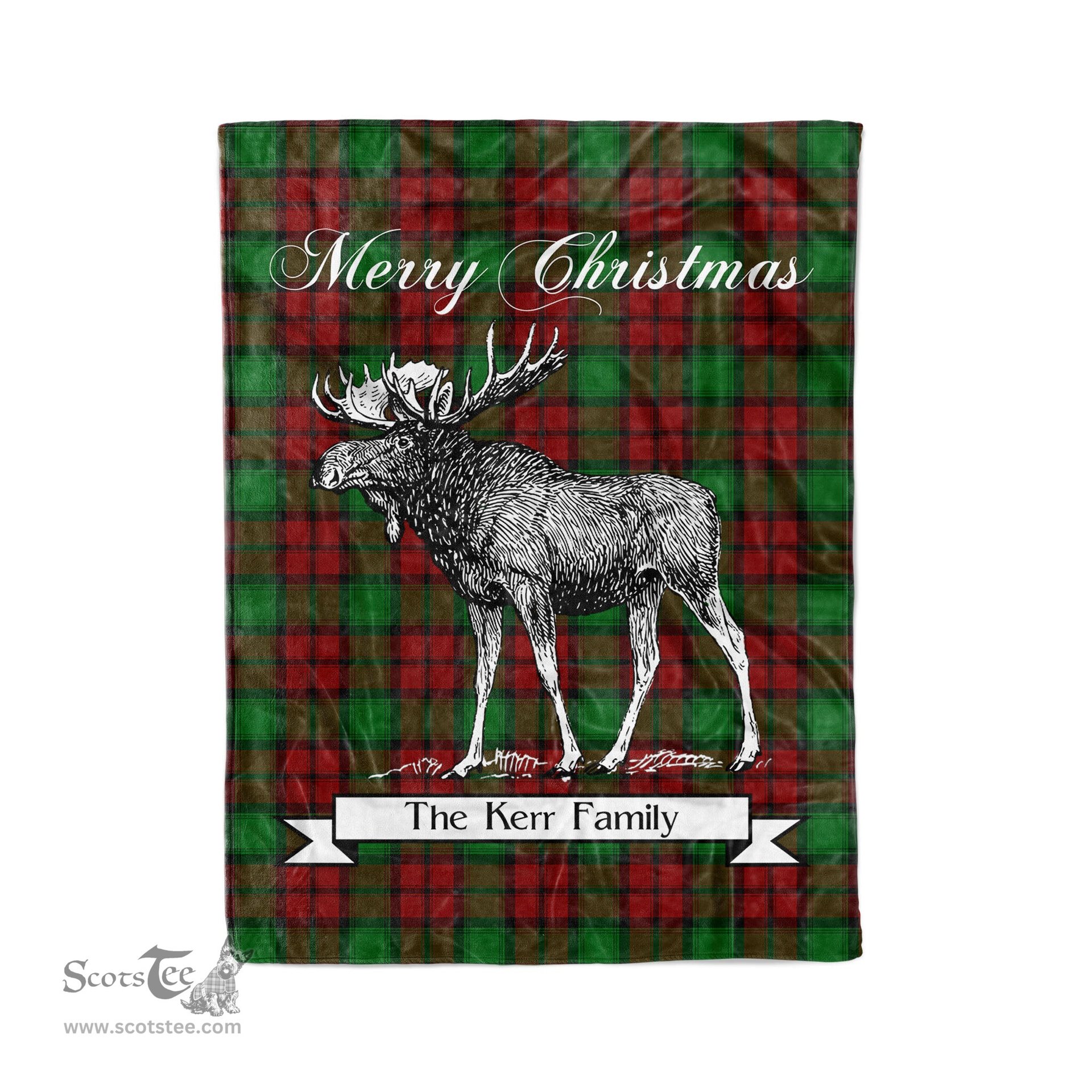 Tartan Blanket With Moose Clan Kerr Modern Plaid Blanket Tartan Plaid Fleece Blanket, Christmas Blanket, tartan blanket, plaid blanket, red plaid blanket, buffalo plaid blanket, green plaid blanket, plaid fleece blanket, blue plaid blanket, red tartan blanket, tartan plaid blanket, black and white plaid blanket, christmas plaid blanket, orange plaid blanket, tartan plaid throw blanket, pink plaid blanket, brown plaid blanket, buffalo check blanket