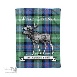 Tartan Blanket With Moose Clan Sutherland Old Ancient Plaid Blanket Tartan Plaid Fleece Blanket, Christmas Blanket, tartan blanket, plaid blanket, red plaid blanket, buffalo plaid blanket, green plaid blanket, plaid fleece blanket, blue plaid blanket, red tartan blanket, tartan plaid blanket, black and white plaid blanket, christmas plaid blanket, orange plaid blanket, tartan plaid throw blanket, pink plaid blanket, brown plaid blanket, buffalo check blanket