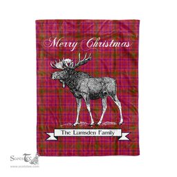 Tartan Blanket With Moose Clan Lumsden of Clova Plaid Blanket Tartan Plaid Fleece Blanket, Christmas Blanket, tartan blanket, plaid blanket, red plaid blanket, buffalo plaid blanket, green plaid blanket, plaid fleece blanket, blue plaid blanket, red tartan blanket, tartan plaid blanket, black and white plaid blanket, christmas plaid blanket, orange plaid blanket, tartan plaid throw blanket, pink plaid blanket, brown plaid blanket, buffalo check blanket