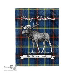 Tartan Blanket With Moose Clan Grewar Plaid Blanket Tartan Plaid Fleece Blanket, Christmas Blanket, tartan blanket, plaid blanket, red plaid blanket, buffalo plaid blanket, green plaid blanket, plaid fleece blanket, blue plaid blanket, red tartan blanket, tartan plaid blanket, black and white plaid blanket, christmas plaid blanket, orange plaid blanket, tartan plaid throw blanket, pink plaid blanket, brown plaid blanket, buffalo check blanket