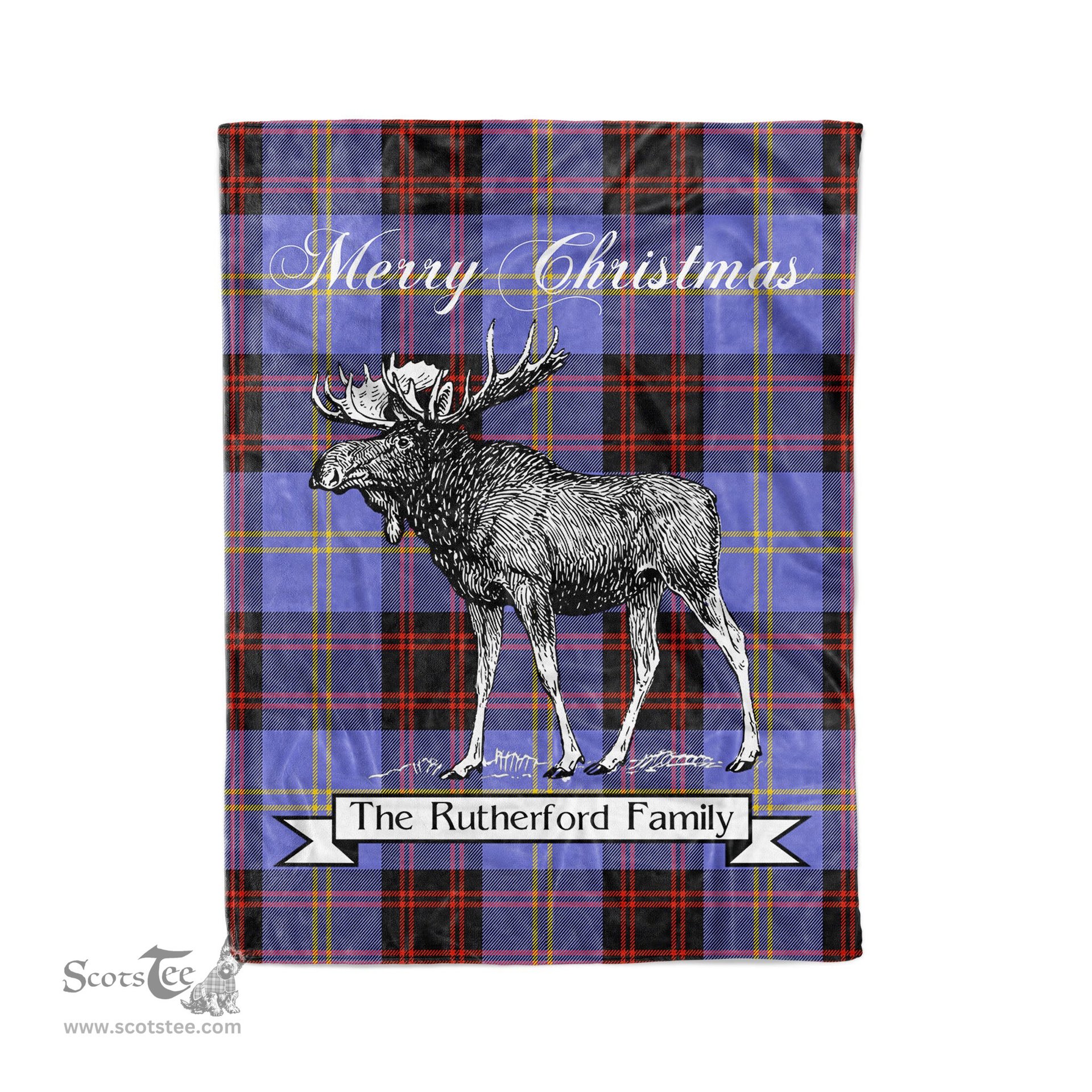 Tartan Blanket With Moose Clan Rutherford Plaid Blanket Tartan Plaid Fleece Blanket, Christmas Blanket, tartan blanket, plaid blanket, red plaid blanket, buffalo plaid blanket, green plaid blanket, plaid fleece blanket, blue plaid blanket, red tartan blanket, tartan plaid blanket, black and white plaid blanket, christmas plaid blanket, orange plaid blanket, tartan plaid throw blanket, pink plaid blanket, brown plaid blanket, buffalo check blanket