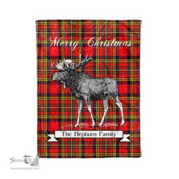 Tartan Blanket With Moose Clan Hepburn Plaid Blanket Tartan Plaid Fleece Blanket, Christmas Blanket, tartan blanket, plaid blanket, red plaid blanket, buffalo plaid blanket, green plaid blanket, plaid fleece blanket, blue plaid blanket, red tartan blanket, tartan plaid blanket, black and white plaid blanket, christmas plaid blanket, orange plaid blanket, tartan plaid throw blanket, pink plaid blanket, brown plaid blanket, buffalo check blanket