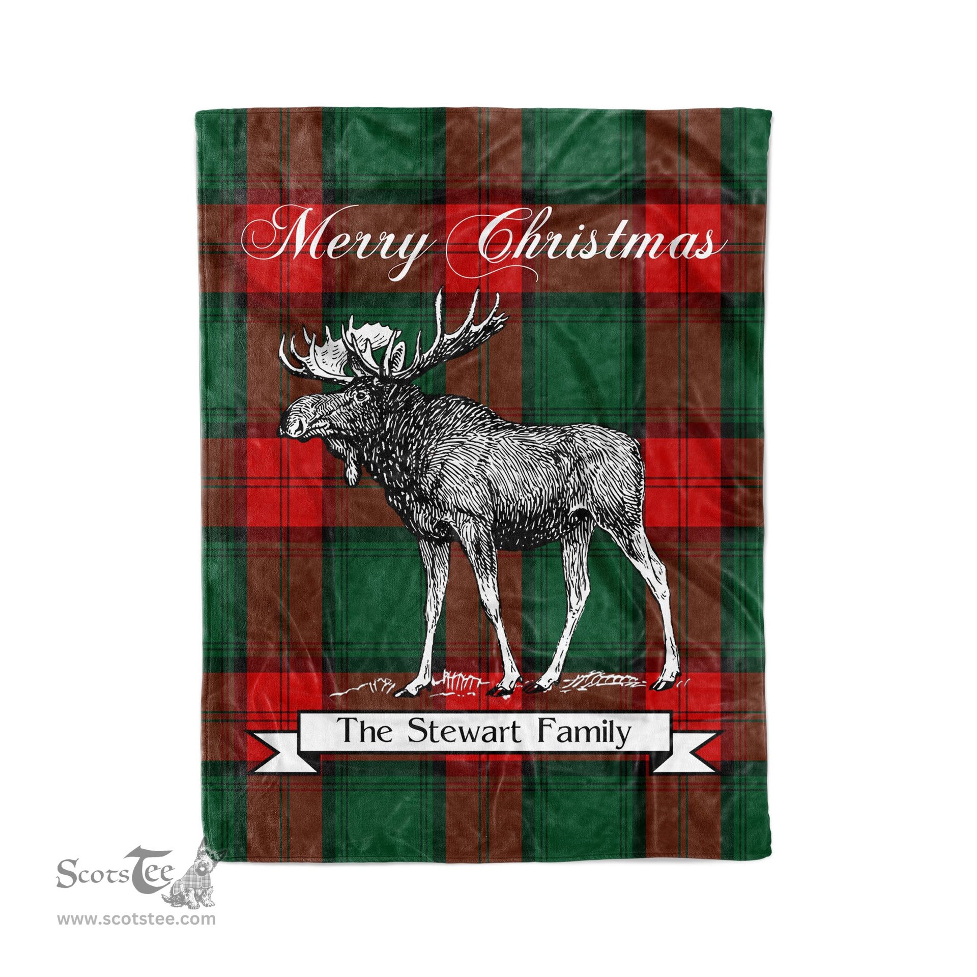 Tartan Blanket With Moose Clan Stewart Atholl Modern Plaid Blanket Tartan Plaid Fleece Blanket, Christmas Blanket, tartan blanket, plaid blanket, red plaid blanket, buffalo plaid blanket, green plaid blanket, plaid fleece blanket, blue plaid blanket, red tartan blanket, tartan plaid blanket, black and white plaid blanket, christmas plaid blanket, orange plaid blanket, tartan plaid throw blanket, pink plaid blanket, brown plaid blanket, buffalo check blanket