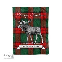 Tartan Blanket With Moose Clan Stewart Atholl Modern Plaid Blanket Tartan Plaid Fleece Blanket, Christmas Blanket, tartan blanket, plaid blanket, red plaid blanket, buffalo plaid blanket, green plaid blanket, plaid fleece blanket, blue plaid blanket, red tartan blanket, tartan plaid blanket, black and white plaid blanket, christmas plaid blanket, orange plaid blanket, tartan plaid throw blanket, pink plaid blanket, brown plaid blanket, buffalo check blanket