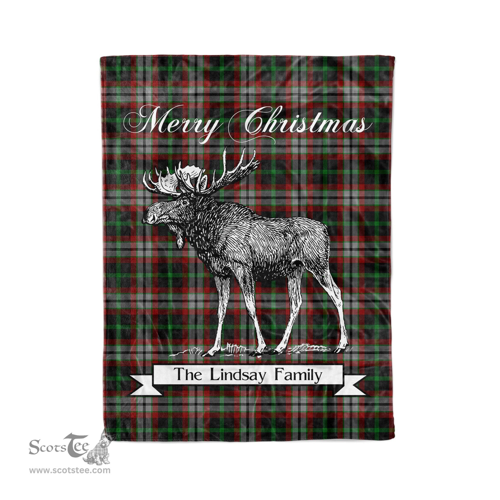 Tartan Blanket With Moose Clan Lindsay Hunting Plaid Blanket Tartan Plaid Fleece Blanket, Christmas Blanket, tartan blanket, plaid blanket, red plaid blanket, buffalo plaid blanket, green plaid blanket, plaid fleece blanket, blue plaid blanket, red tartan blanket, tartan plaid blanket, black and white plaid blanket, christmas plaid blanket, orange plaid blanket, tartan plaid throw blanket, pink plaid blanket, brown plaid blanket, buffalo check blanket