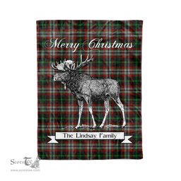 Tartan Blanket With Moose Clan Lindsay Hunting Plaid Blanket Tartan Plaid Fleece Blanket, Christmas Blanket, tartan blanket, plaid blanket, red plaid blanket, buffalo plaid blanket, green plaid blanket, plaid fleece blanket, blue plaid blanket, red tartan blanket, tartan plaid blanket, black and white plaid blanket, christmas plaid blanket, orange plaid blanket, tartan plaid throw blanket, pink plaid blanket, brown plaid blanket, buffalo check blanket
