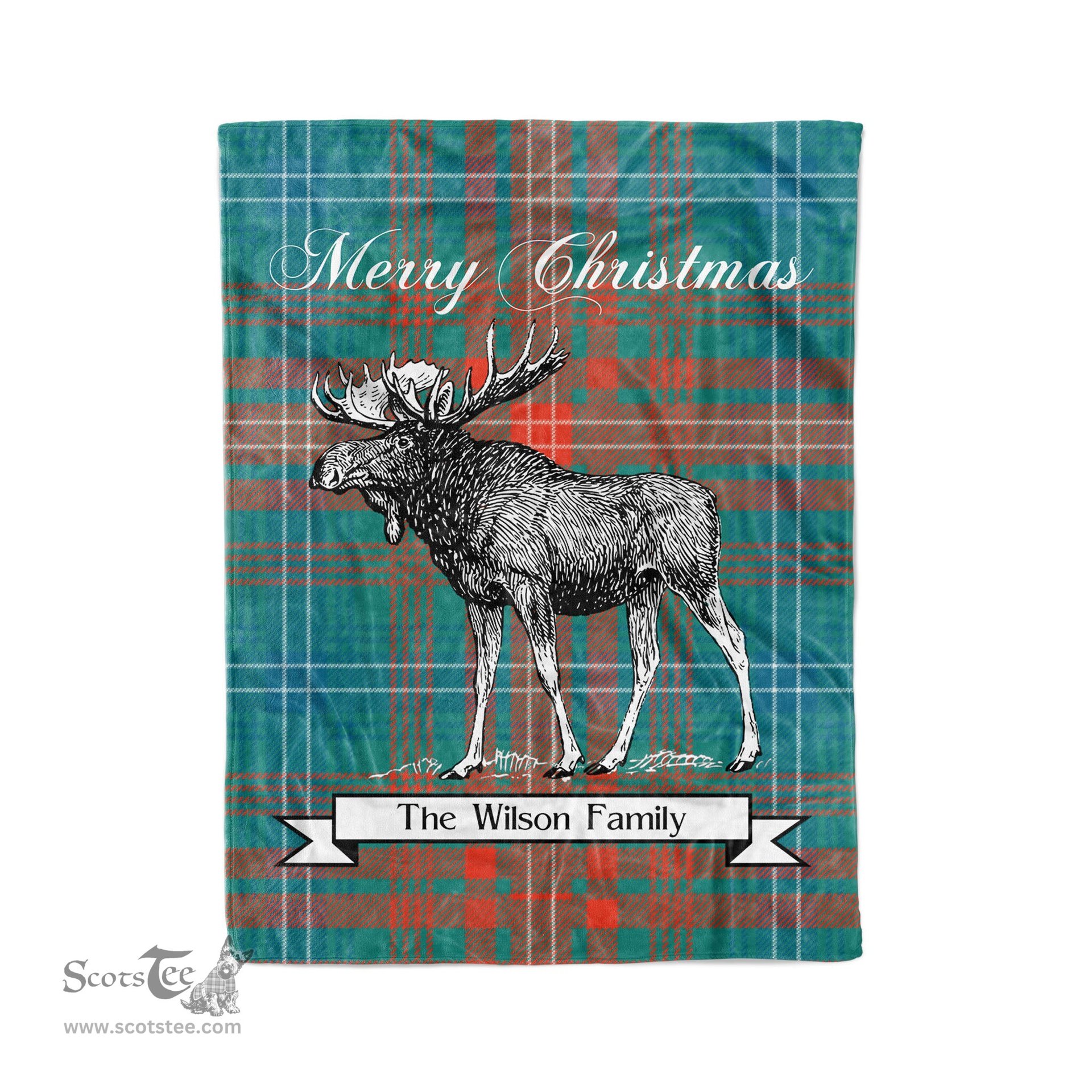 Tartan Blanket With Moose Clan Wilson Ancient Plaid Blanket Tartan Plaid Fleece Blanket, Christmas Blanket, tartan blanket, plaid blanket, red plaid blanket, buffalo plaid blanket, green plaid blanket, plaid fleece blanket, blue plaid blanket, red tartan blanket, tartan plaid blanket, black and white plaid blanket, christmas plaid blanket, orange plaid blanket, tartan plaid throw blanket, pink plaid blanket, brown plaid blanket, buffalo check blanket