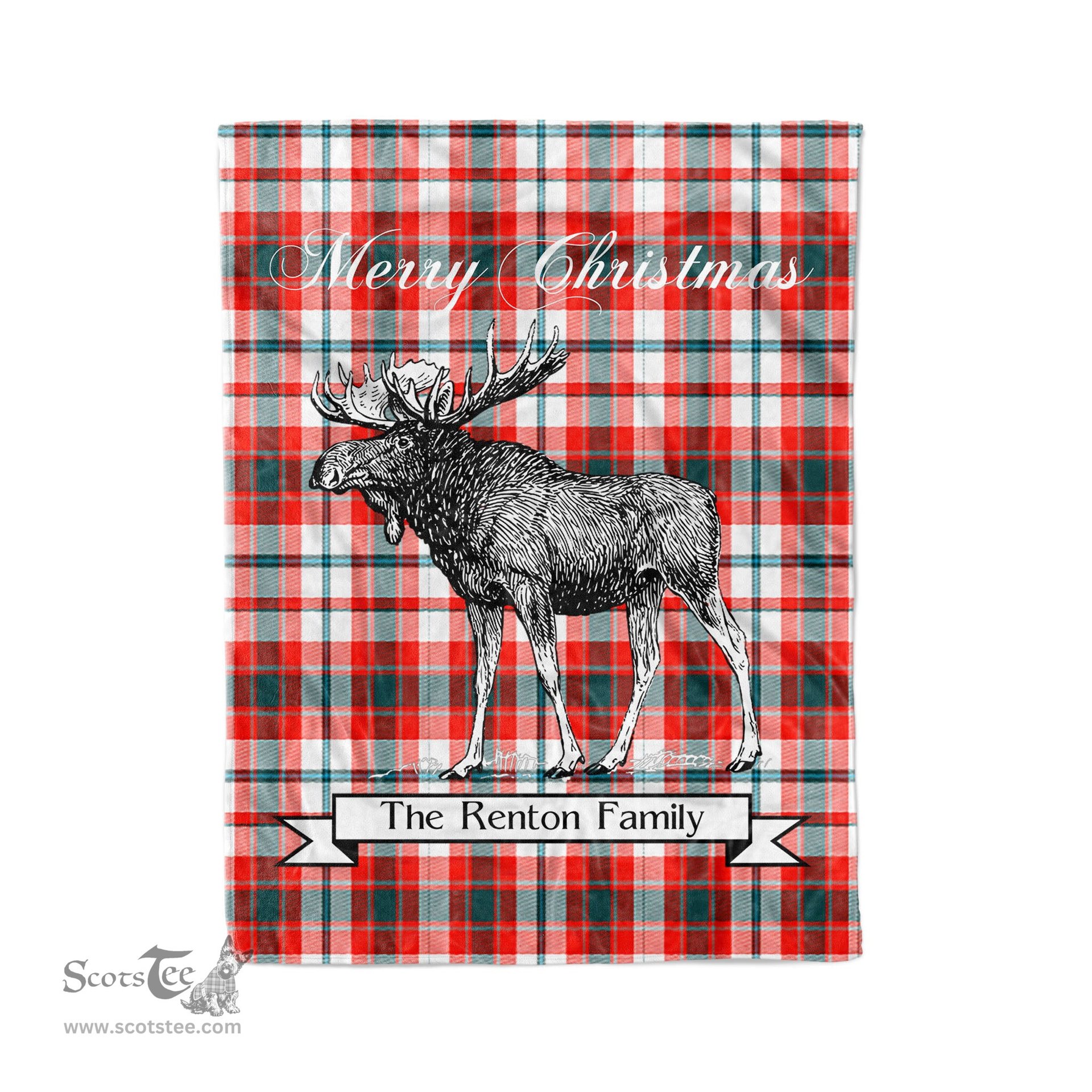 Tartan Blanket With Moose Clan Renton Plaid Blanket Tartan Plaid Fleece Blanket, Christmas Blanket, tartan blanket, plaid blanket, red plaid blanket, buffalo plaid blanket, green plaid blanket, plaid fleece blanket, blue plaid blanket, red tartan blanket, tartan plaid blanket, black and white plaid blanket, christmas plaid blanket, orange plaid blanket, tartan plaid throw blanket, pink plaid blanket, brown plaid blanket, buffalo check blanket