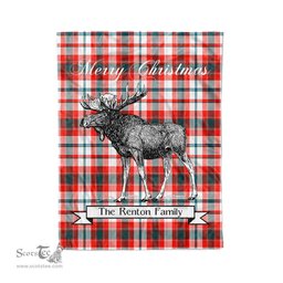 Tartan Blanket With Moose Clan Renton Plaid Blanket Tartan Plaid Fleece Blanket, Christmas Blanket, tartan blanket, plaid blanket, red plaid blanket, buffalo plaid blanket, green plaid blanket, plaid fleece blanket, blue plaid blanket, red tartan blanket, tartan plaid blanket, black and white plaid blanket, christmas plaid blanket, orange plaid blanket, tartan plaid throw blanket, pink plaid blanket, brown plaid blanket, buffalo check blanket
