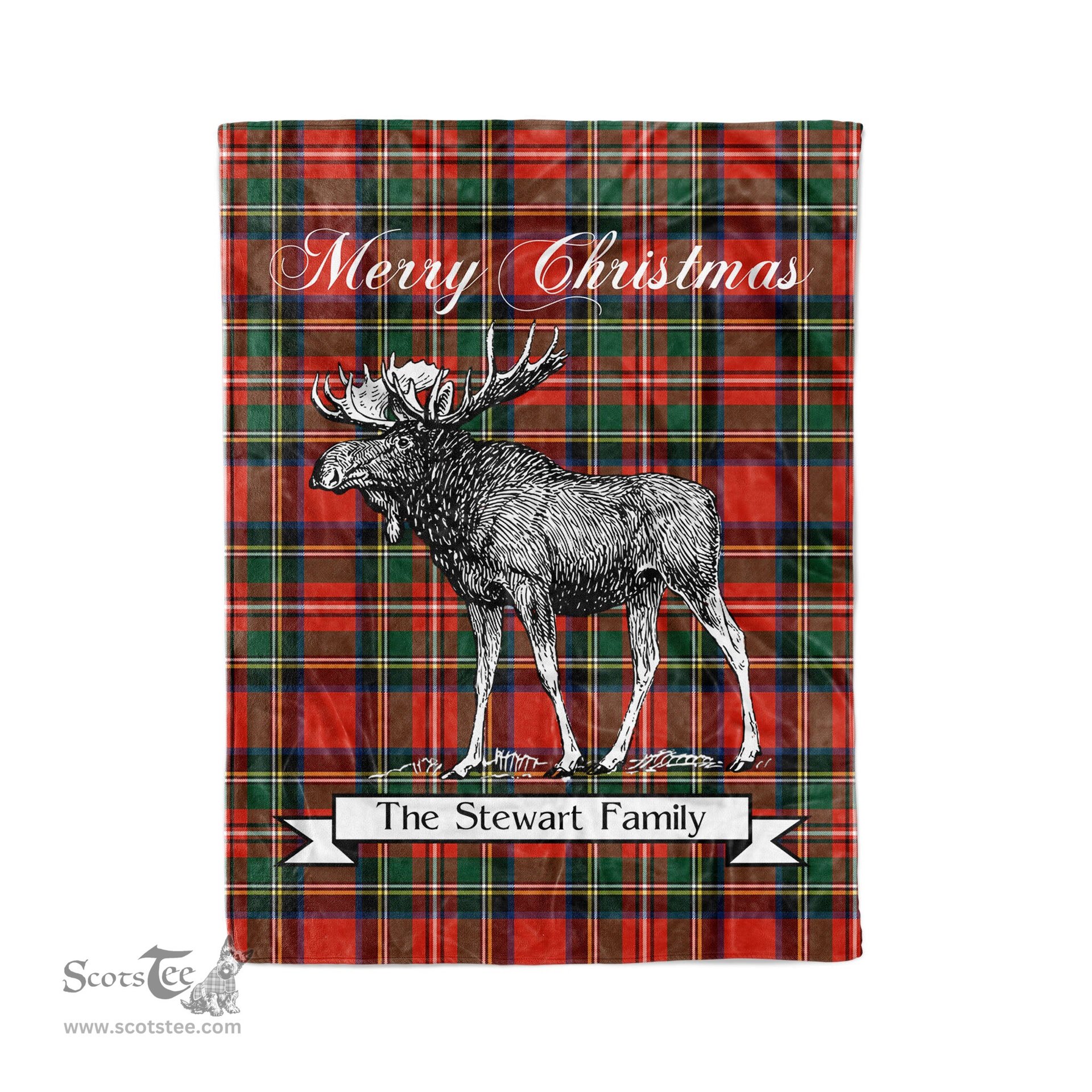Tartan Blanket With Moose Clan Stewart Stuart of Bute Plaid Blanket Tartan Plaid Fleece Blanket, Christmas Blanket, tartan blanket, plaid blanket, red plaid blanket, buffalo plaid blanket, green plaid blanket, plaid fleece blanket, blue plaid blanket, red tartan blanket, tartan plaid blanket, black and white plaid blanket, christmas plaid blanket, orange plaid blanket, tartan plaid throw blanket, pink plaid blanket, brown plaid blanket, buffalo check blanket