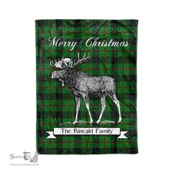 Tartan Blanket With Moose Clan Kincaid Plaid Blanket Tartan Plaid Fleece Blanket, Christmas Blanket, tartan blanket, plaid blanket, red plaid blanket, buffalo plaid blanket, green plaid blanket, plaid fleece blanket, blue plaid blanket, red tartan blanket, tartan plaid blanket, black and white plaid blanket, christmas plaid blanket, orange plaid blanket, tartan plaid throw blanket, pink plaid blanket, brown plaid blanket, buffalo check blanket