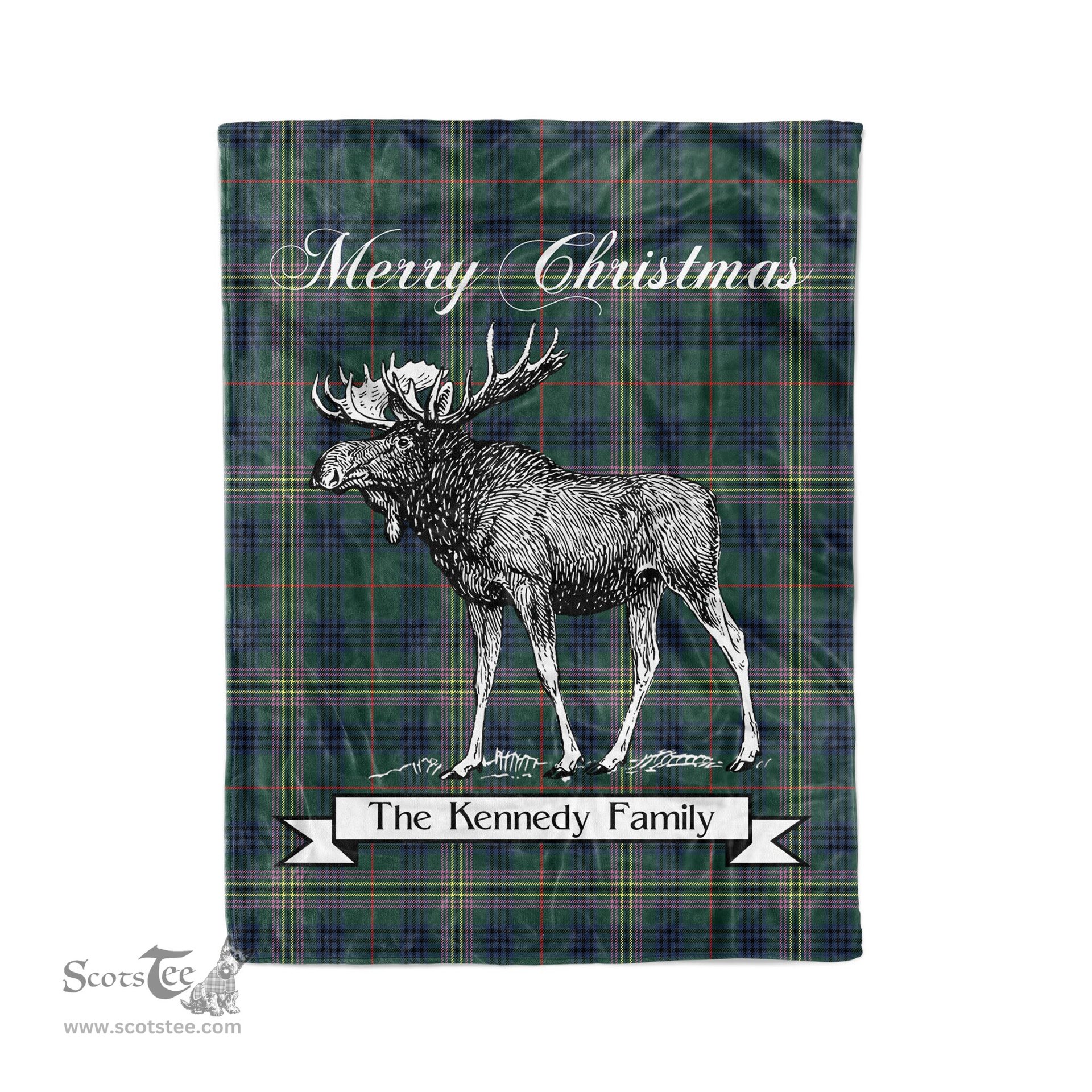 Tartan Blanket With Moose Clan Kennedy Plaid Blanket Tartan Plaid Fleece Blanket, Christmas Blanket, tartan blanket, plaid blanket, red plaid blanket, buffalo plaid blanket, green plaid blanket, plaid fleece blanket, blue plaid blanket, red tartan blanket, tartan plaid blanket, black and white plaid blanket, christmas plaid blanket, orange plaid blanket, tartan plaid throw blanket, pink plaid blanket, brown plaid blanket, buffalo check blanket