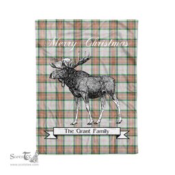 Tartan Blanket With Moose Clan Grant of Auchnarrow Plaid Blanket Tartan Plaid Fleece Blanket, Christmas Blanket, tartan blanket, plaid blanket, red plaid blanket, buffalo plaid blanket, green plaid blanket, plaid fleece blanket, blue plaid blanket, red tartan blanket, tartan plaid blanket, black and white plaid blanket, christmas plaid blanket, orange plaid blanket, tartan plaid throw blanket, pink plaid blanket, brown plaid blanket, buffalo check blanket