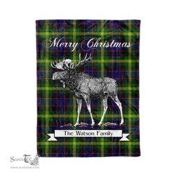 Tartan Blanket With Moose Clan Watson Modern Plaid Blanket Tartan Plaid Fleece Blanket, Christmas Blanket, tartan blanket, plaid blanket, red plaid blanket, buffalo plaid blanket, green plaid blanket, plaid fleece blanket, blue plaid blanket, red tartan blanket, tartan plaid blanket, black and white plaid blanket, christmas plaid blanket, orange plaid blanket, tartan plaid throw blanket, pink plaid blanket, brown plaid blanket, buffalo check blanket