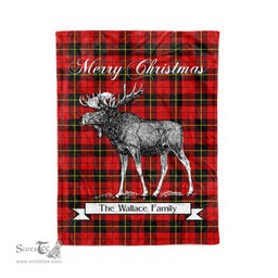 Tartan Blanket With Moose Clan Wallace Plaid Blanket Tartan Plaid Fleece Blanket, Christmas Blanket, tartan blanket, plaid blanket, red plaid blanket, buffalo plaid blanket, green plaid blanket, plaid fleece blanket, blue plaid blanket, red tartan blanket, tartan plaid blanket, black and white plaid blanket, christmas plaid blanket, orange plaid blanket, tartan plaid throw blanket, pink plaid blanket, brown plaid blanket, buffalo check blanket
