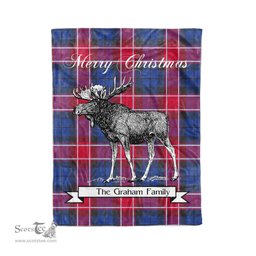 Tartan Blanket With Moose Clan Graham Of Menteith Pink Plaid Blanket Tartan Plaid Fleece Blanket, Christmas Blanket, tartan blanket, plaid blanket, red plaid blanket, buffalo plaid blanket, green plaid blanket, plaid fleece blanket, blue plaid blanket, red tartan blanket, tartan plaid blanket, black and white plaid blanket, christmas plaid blanket, orange plaid blanket, tartan plaid throw blanket, pink plaid blanket, brown plaid blanket, buffalo check blanket