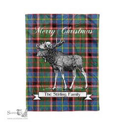 Tartan Blanket With Moose Clan Stirling Plaid Blanket Tartan Plaid Fleece Blanket, Christmas Blanket, tartan blanket, plaid blanket, red plaid blanket, buffalo plaid blanket, green plaid blanket, plaid fleece blanket, blue plaid blanket, red tartan blanket, tartan plaid blanket, black and white plaid blanket, christmas plaid blanket, orange plaid blanket, tartan plaid throw blanket, pink plaid blanket, brown plaid blanket, buffalo check blanket