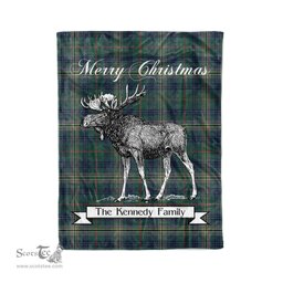 Tartan Blanket With Moose Clan Kennedy Plaid Blanket Tartan Plaid Fleece Blanket, Christmas Blanket, tartan blanket, plaid blanket, red plaid blanket, buffalo plaid blanket, green plaid blanket, plaid fleece blanket, blue plaid blanket, red tartan blanket, tartan plaid blanket, black and white plaid blanket, christmas plaid blanket, orange plaid blanket, tartan plaid throw blanket, pink plaid blanket, brown plaid blanket, buffalo check blanket
