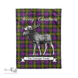 Tartan Blanket With Moose Clan Carnegie Plaid Blanket Tartan Plaid Fleece Blanket, Christmas Blanket, tartan blanket, plaid blanket, red plaid blanket, buffalo plaid blanket, green plaid blanket, plaid fleece blanket, blue plaid blanket, red tartan blanket, tartan plaid blanket, black and white plaid blanket, christmas plaid blanket, orange plaid blanket, tartan plaid throw blanket, pink plaid blanket, brown plaid blanket, buffalo check blanket