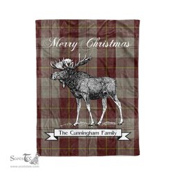 Tartan Blanket With Moose Clan Cunningham Burgundy Dancers Plaid Blanket Tartan Plaid Fleece Blanket, Christmas Blanket, tartan blanket, plaid blanket, red plaid blanket, buffalo plaid blanket, green plaid blanket, plaid fleece blanket, blue plaid blanket, red tartan blanket, tartan plaid blanket, black and white plaid blanket, christmas plaid blanket, orange plaid blanket, tartan plaid throw blanket, pink plaid blanket, brown plaid blanket, buffalo check blanket