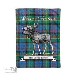 Tartan Blanket With Moose Clan Bowie Plaid Blanket Tartan Plaid Fleece Blanket, Christmas Blanket, tartan blanket, plaid blanket, red plaid blanket, buffalo plaid blanket, green plaid blanket, plaid fleece blanket, blue plaid blanket, red tartan blanket, tartan plaid blanket, black and white plaid blanket, christmas plaid blanket, orange plaid blanket, tartan plaid throw blanket, pink plaid blanket, brown plaid blanket, buffalo check blanket