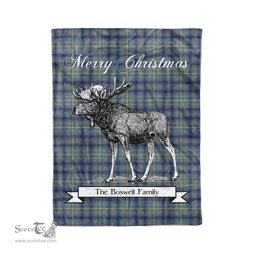 Tartan Blanket With Moose Clan Boswell Plaid Blanket Tartan Plaid Fleece Blanket, Christmas Blanket, tartan blanket, plaid blanket, red plaid blanket, buffalo plaid blanket, green plaid blanket, plaid fleece blanket, blue plaid blanket, red tartan blanket, tartan plaid blanket, black and white plaid blanket, christmas plaid blanket, orange plaid blanket, tartan plaid throw blanket, pink plaid blanket, brown plaid blanket, buffalo check blanket