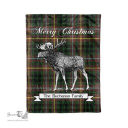 Tartan Blanket With Moose Clan Buchanan Hunting Plaid Blanket Tartan Plaid Fleece Blanket, Christmas Blanket, tartan blanket, plaid blanket, red plaid blanket, buffalo plaid blanket, green plaid blanket, plaid fleece blanket, blue plaid blanket, red tartan blanket, tartan plaid blanket, black and white plaid blanket, christmas plaid blanket, orange plaid blanket, tartan plaid throw blanket, pink plaid blanket, brown plaid blanket, buffalo check blanket