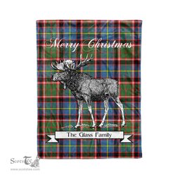 Tartan Blanket With Moose Clan Glass Plaid Blanket Tartan Plaid Fleece Blanket, Christmas Blanket, tartan blanket, plaid blanket, red plaid blanket, buffalo plaid blanket, green plaid blanket, plaid fleece blanket, blue plaid blanket, red tartan blanket, tartan plaid blanket, black and white plaid blanket, christmas plaid blanket, orange plaid blanket, tartan plaid throw blanket, pink plaid blanket, brown plaid blanket, buffalo check blanket