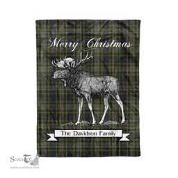 Tartan Blanket With Moose Clan Davidson Tulloch Dress Plaid Blanket Tartan Plaid Fleece Blanket, Christmas Blanket, tartan blanket, plaid blanket, red plaid blanket, buffalo plaid blanket, green plaid blanket, plaid fleece blanket, blue plaid blanket, red tartan blanket, tartan plaid blanket, black and white plaid blanket, christmas plaid blanket, orange plaid blanket, tartan plaid throw blanket, pink plaid blanket, brown plaid blanket, buffalo check blanket