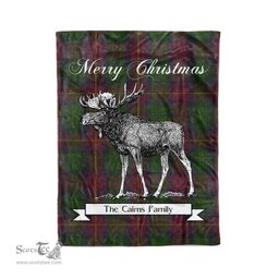 Tartan Blanket With Moose Clan Cairns Hunting Plaid Blanket Tartan Plaid Fleece Blanket, Christmas Blanket, tartan blanket, plaid blanket, red plaid blanket, buffalo plaid blanket, green plaid blanket, plaid fleece blanket, blue plaid blanket, red tartan blanket, tartan plaid blanket, black and white plaid blanket, christmas plaid blanket, orange plaid blanket, tartan plaid throw blanket, pink plaid blanket, brown plaid blanket, buffalo check blanket