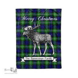 Tartan Blanket With Moose Clan Bannerman Plaid Blanket Tartan Plaid Fleece Blanket, Christmas Blanket, tartan blanket, plaid blanket, red plaid blanket, buffalo plaid blanket, green plaid blanket, plaid fleece blanket, blue plaid blanket, red tartan blanket, tartan plaid blanket, black and white plaid blanket, christmas plaid blanket, orange plaid blanket, tartan plaid throw blanket, pink plaid blanket, brown plaid blanket, buffalo check blanket