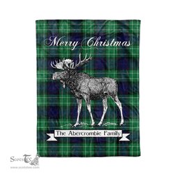 Tartan Blanket With Moose Clan Abercrombie Plaid Blanket Tartan Plaid Fleece Blanket, Christmas Blanket, tartan blanket, plaid blanket, red plaid blanket, buffalo plaid blanket, green plaid blanket, plaid fleece blanket, blue plaid blanket, red tartan blanket, tartan plaid blanket, black and white plaid blanket, christmas plaid blanket, orange plaid blanket, tartan plaid throw blanket, pink plaid blanket, brown plaid blanket, buffalo check blanket