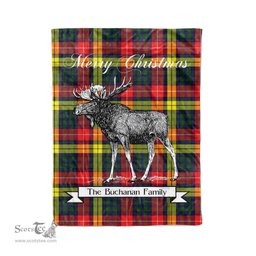 Tartan Blanket With Moose Clan Buchanan Modern Plaid Blanket Tartan Plaid Fleece Blanket, Christmas Blanket, tartan blanket, plaid blanket, red plaid blanket, buffalo plaid blanket, green plaid blanket, plaid fleece blanket, blue plaid blanket, red tartan blanket, tartan plaid blanket, black and white plaid blanket, christmas plaid blanket, orange plaid blanket, tartan plaid throw blanket, pink plaid blanket, brown plaid blanket, buffalo check blanket