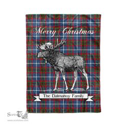 Tartan Blanket With Moose Clan Dalmahoy Plaid Blanket Tartan Plaid Fleece Blanket, Christmas Blanket, tartan blanket, plaid blanket, red plaid blanket, buffalo plaid blanket, green plaid blanket, plaid fleece blanket, blue plaid blanket, red tartan blanket, tartan plaid blanket, black and white plaid blanket, christmas plaid blanket, orange plaid blanket, tartan plaid throw blanket, pink plaid blanket, brown plaid blanket, buffalo check blanket