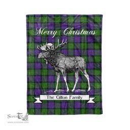 Tartan Blanket With Moose Clan Gillon Plaid Blanket Tartan Plaid Fleece Blanket, Christmas Blanket, tartan blanket, plaid blanket, red plaid blanket, buffalo plaid blanket, green plaid blanket, plaid fleece blanket, blue plaid blanket, red tartan blanket, tartan plaid blanket, black and white plaid blanket, christmas plaid blanket, orange plaid blanket, tartan plaid throw blanket, pink plaid blanket, brown plaid blanket, buffalo check blanket