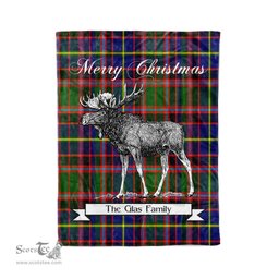 Tartan Blanket With Moose Clan Glas Plaid Blanket Tartan Plaid Fleece Blanket, Christmas Blanket, tartan blanket, plaid blanket, red plaid blanket, buffalo plaid blanket, green plaid blanket, plaid fleece blanket, blue plaid blanket, red tartan blanket, tartan plaid blanket, black and white plaid blanket, christmas plaid blanket, orange plaid blanket, tartan plaid throw blanket, pink plaid blanket, brown plaid blanket, buffalo check blanket