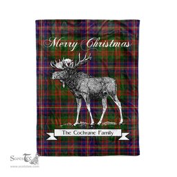 Tartan Blanket With Moose Clan Cochrane Plaid Blanket Tartan Plaid Fleece Blanket, Christmas Blanket, tartan blanket, plaid blanket, red plaid blanket, buffalo plaid blanket, green plaid blanket, plaid fleece blanket, blue plaid blanket, red tartan blanket, tartan plaid blanket, black and white plaid blanket, christmas plaid blanket, orange plaid blanket, tartan plaid throw blanket, pink plaid blanket, brown plaid blanket, buffalo check blanket