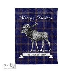 Tartan Blanket With Moose Clan Crichton Plaid Blanket Tartan Plaid Fleece Blanket, Christmas Blanket, tartan blanket, plaid blanket, red plaid blanket, buffalo plaid blanket, green plaid blanket, plaid fleece blanket, blue plaid blanket, red tartan blanket, tartan plaid blanket, black and white plaid blanket, christmas plaid blanket, orange plaid blanket, tartan plaid throw blanket, pink plaid blanket, brown plaid blanket, buffalo check blanket