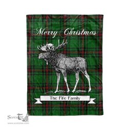 Tartan Blanket With Moose Clan Fife District Plaid Blanket Tartan Plaid Fleece Blanket, Christmas Blanket, tartan blanket, plaid blanket, red plaid blanket, buffalo plaid blanket, green plaid blanket, plaid fleece blanket, blue plaid blanket, red tartan blanket, tartan plaid blanket, black and white plaid blanket, christmas plaid blanket, orange plaid blanket, tartan plaid throw blanket, pink plaid blanket, brown plaid blanket, buffalo check blanket