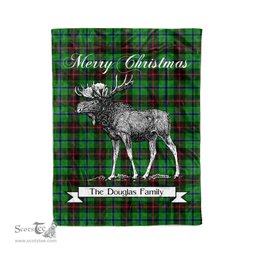 Tartan Blanket With Moose Clan Douglas Green Plaid Blanket Tartan Plaid Fleece Blanket, Christmas Blanket, tartan blanket, plaid blanket, red plaid blanket, buffalo plaid blanket, green plaid blanket, plaid fleece blanket, blue plaid blanket, red tartan blanket, tartan plaid blanket, black and white plaid blanket, christmas plaid blanket, orange plaid blanket, tartan plaid throw blanket, pink plaid blanket, brown plaid blanket, buffalo check blanket