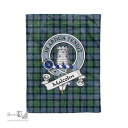 Plaid Blanket Malcolm Ancient Clan Badge Tartan Blanket Scottish Plaid Throw Blanket Tartan Plaid Fleece Blanket, tartan blanket, plaid blanket, red plaid blanket, buffalo plaid blanket, green plaid blanket, plaid fleece blanket, blue plaid blanket, red tartan blanket, tartan plaid blanket, black and white plaid blanket, , christmas plaid blanket, orange plaid blanket, tartan plaid throw blanket, pink plaid blanket, brown plaid blanket, buffalo check blanket