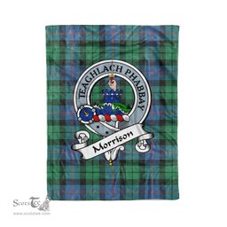 Plaid Blanket Morrison Ancient Clan Badge Tartan Blanket Scottish Plaid Throw Blanket Tartan Plaid Fleece Blanket, tartan blanket, plaid blanket, red plaid blanket, buffalo plaid blanket, green plaid blanket, plaid fleece blanket, blue plaid blanket, red tartan blanket, tartan plaid blanket, black and white plaid blanket, , christmas plaid blanket, orange plaid blanket, tartan plaid throw blanket, pink plaid blanket, brown plaid blanket, buffalo check blanket