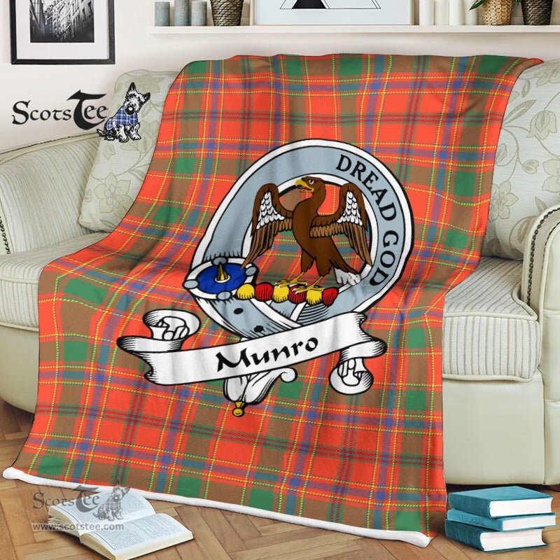 Plaid Blanket Munro Ancient Clan Badge Tartan Blanket Scottish Plaid Throw Blanket Tartan Plaid Fleece Blanket, tartan blanket, plaid blanket, red plaid blanket, buffalo plaid blanket, green plaid blanket, plaid fleece blanket, blue plaid blanket, red tartan blanket, tartan plaid blanket, black and white plaid blanket, , christmas plaid blanket, orange plaid blanket, tartan plaid throw blanket, pink plaid blanket, brown plaid blanket, buffalo check blanket