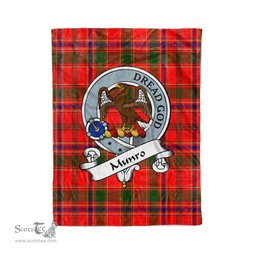Plaid Blanket Munro Modern Clan Badge Tartan Blanket Scottish Plaid Throw Blanket Tartan Plaid Fleece Blanket, tartan blanket, plaid blanket, red plaid blanket, buffalo plaid blanket, green plaid blanket, plaid fleece blanket, blue plaid blanket, red tartan blanket, tartan plaid blanket, black and white plaid blanket, , christmas plaid blanket, orange plaid blanket, tartan plaid throw blanket, pink plaid blanket, brown plaid blanket, buffalo check blanket