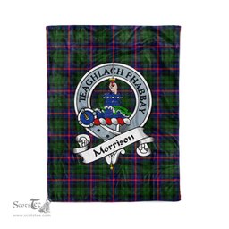Plaid Blanket Morrison Clan Badge Tartan Blanket Scottish Plaid Throw Blanket Tartan Plaid Fleece Blanket, tartan blanket, plaid blanket, red plaid blanket, buffalo plaid blanket, green plaid blanket, plaid fleece blanket, blue plaid blanket, red tartan blanket, tartan plaid blanket, black and white plaid blanket, , christmas plaid blanket, orange plaid blanket, tartan plaid throw blanket, pink plaid blanket, brown plaid blanket, buffalo check blanket